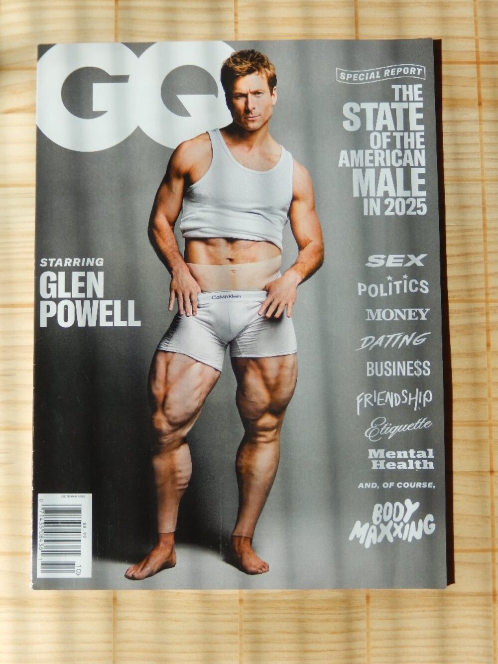Glenn Powell GQ Magazine (October 2025)